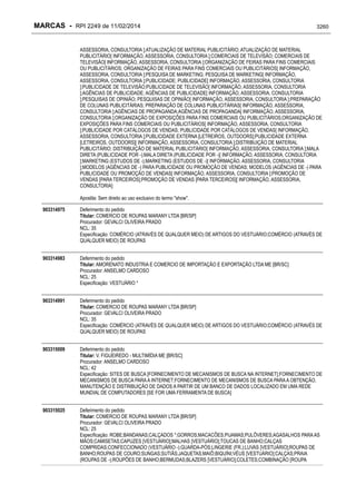 RPI - Marcas 2249 "Vervs Consultoria" 