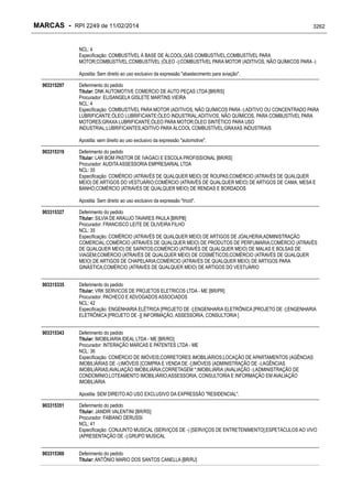 RPI - Marcas 2249 "Vervs Consultoria" 