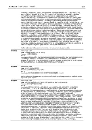 RPI - Marcas 2249 "Vervs Consultoria" 