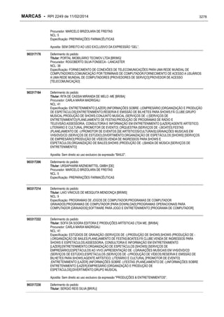 RPI - Marcas 2249 "Vervs Consultoria" 