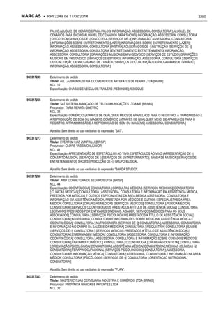 RPI - Marcas 2249 "Vervs Consultoria" 