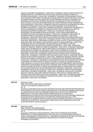 RPI - Marcas 2249 "Vervs Consultoria" 