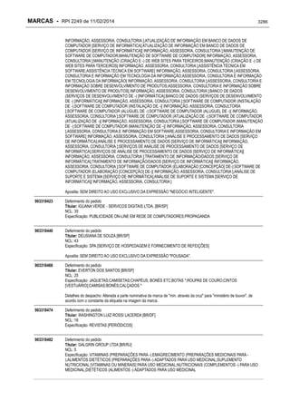 RPI - Marcas 2249 "Vervs Consultoria" 