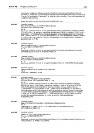 RPI - Marcas 2249 "Vervs Consultoria" 