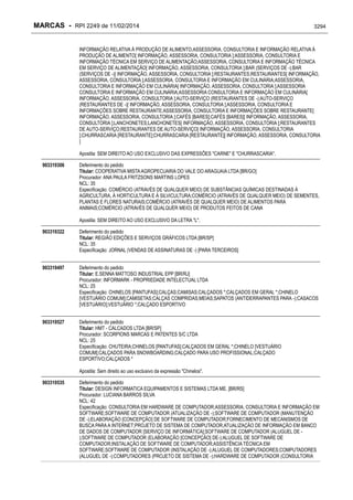 RPI - Marcas 2249 "Vervs Consultoria" 