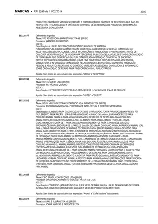 RPI - Marcas 2249 "Vervs Consultoria" 