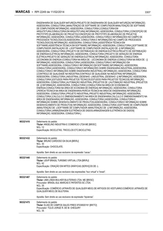 RPI - Marcas 2249 "Vervs Consultoria" 