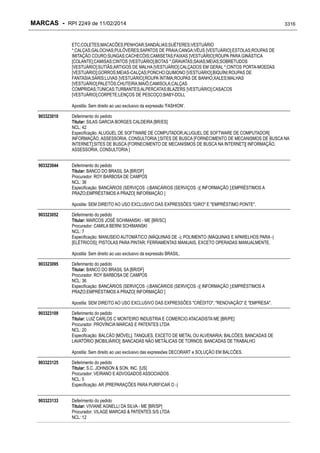 RPI - Marcas 2249 "Vervs Consultoria" 