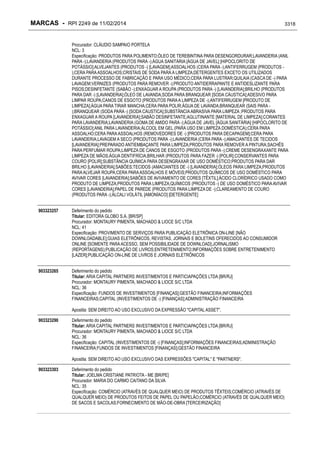 RPI - Marcas 2249 "Vervs Consultoria" 