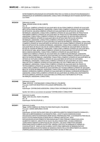 RPI - Marcas 2249 "Vervs Consultoria" 