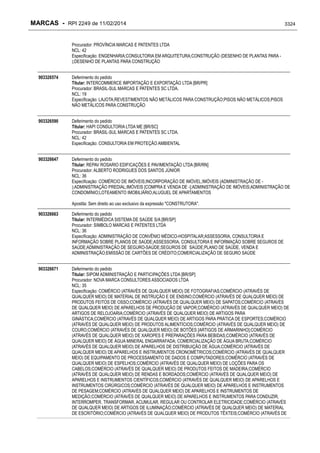 RPI - Marcas 2249 "Vervs Consultoria" 