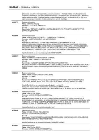 RPI - Marcas 2249 "Vervs Consultoria" 