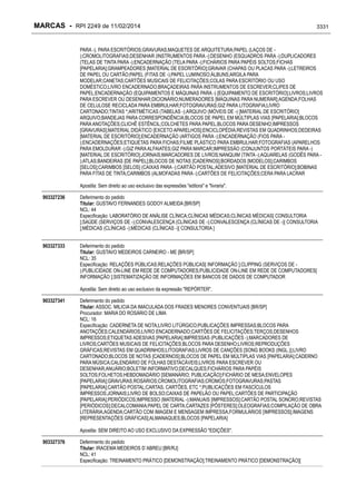 RPI - Marcas 2249 "Vervs Consultoria" 