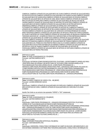 RPI - Marcas 2249 "Vervs Consultoria" 