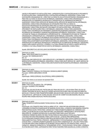 RPI - Marcas 2249 "Vervs Consultoria" 