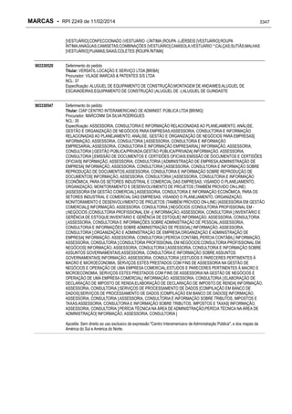 RPI - Marcas 2249 "Vervs Consultoria" 