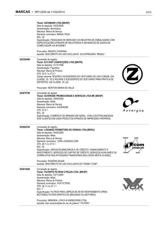 RPI - Marcas 2249 "Vervs Consultoria" 