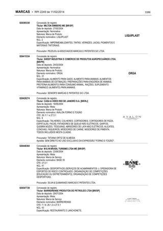 RPI - Marcas 2249 "Vervs Consultoria" 