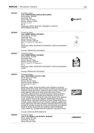 RPI - Marcas 2249 "Vervs Consultoria" 