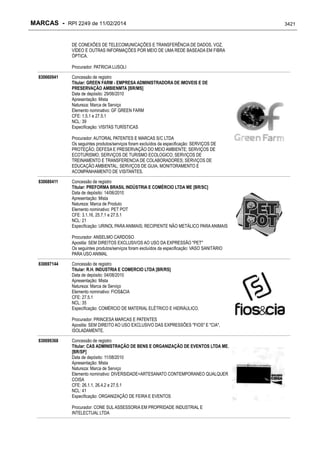 RPI - Marcas 2249 "Vervs Consultoria" 