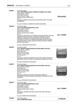 RPI - Marcas 2249 "Vervs Consultoria" 