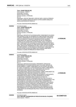 RPI - Marcas 2249 "Vervs Consultoria" 