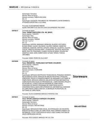 RPI - Marcas 2249 "Vervs Consultoria" 