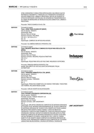 RPI - Marcas 2249 "Vervs Consultoria" 