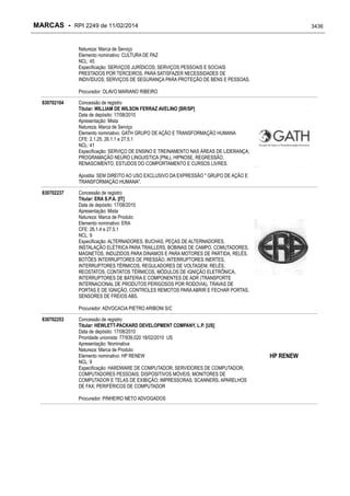 RPI - Marcas 2249 "Vervs Consultoria" 