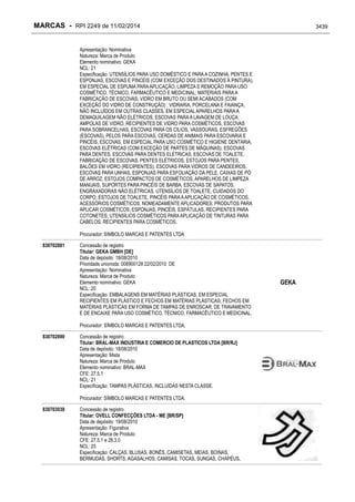 RPI - Marcas 2249 "Vervs Consultoria" 