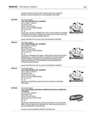 RPI - Marcas 2249 "Vervs Consultoria" 