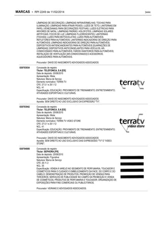 RPI - Marcas 2249 "Vervs Consultoria" 