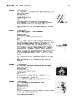 RPI - Marcas 2249 "Vervs Consultoria" 