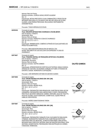 RPI - Marcas 2249 "Vervs Consultoria" 