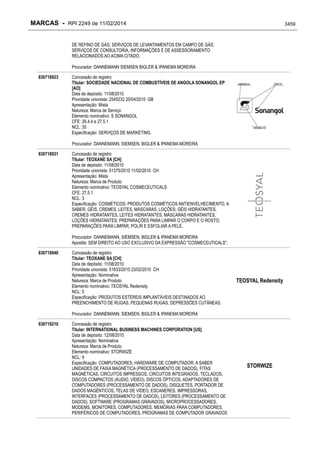 RPI - Marcas 2249 "Vervs Consultoria" 