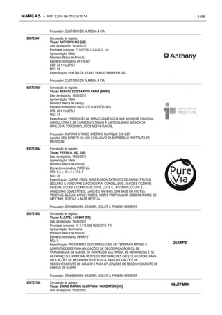 RPI - Marcas 2249 "Vervs Consultoria" 
