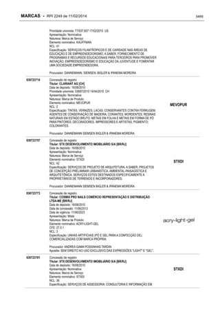 RPI - Marcas 2249 "Vervs Consultoria" 