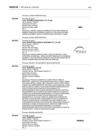 RPI - Marcas 2249 "Vervs Consultoria" 