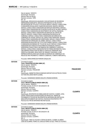 RPI - Marcas 2249 "Vervs Consultoria" 