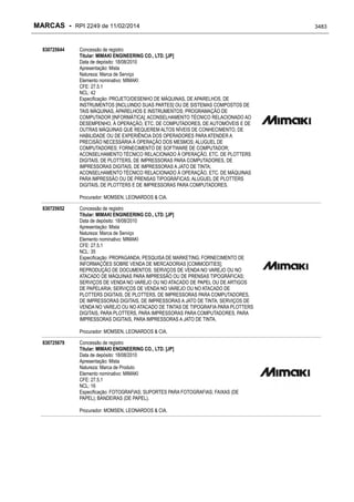 RPI - Marcas 2249 "Vervs Consultoria" 