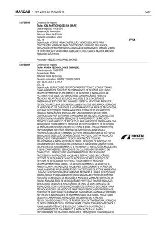 RPI - Marcas 2249 "Vervs Consultoria" 