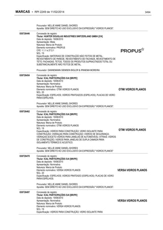 RPI - Marcas 2249 "Vervs Consultoria" 