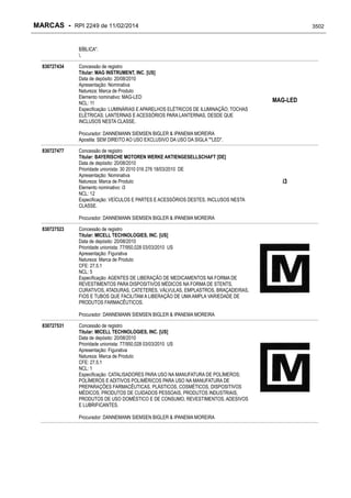 RPI - Marcas 2249 "Vervs Consultoria" 