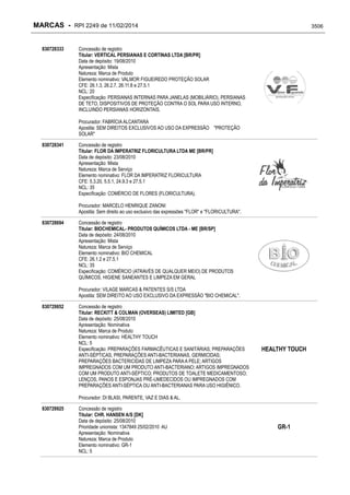 RPI - Marcas 2249 "Vervs Consultoria" 