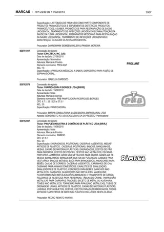 RPI - Marcas 2249 "Vervs Consultoria" 