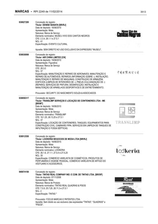 RPI - Marcas 2249 "Vervs Consultoria" 