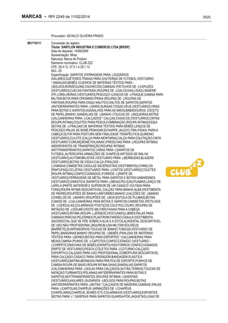 RPI - Marcas 2249 "Vervs Consultoria" 