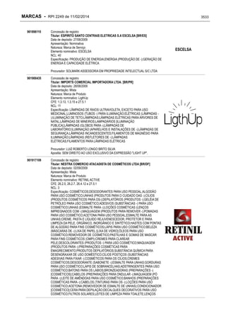 RPI - Marcas 2249 "Vervs Consultoria" 