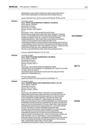 RPI - Marcas 2249 "Vervs Consultoria" 