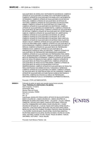 RPI - Marcas 2249 "Vervs Consultoria" 